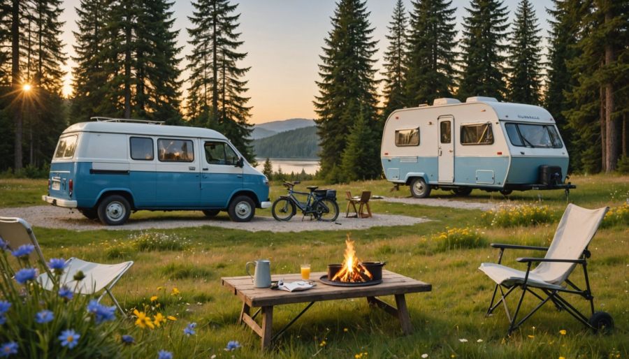 Camping frankreich überblick : landschaften